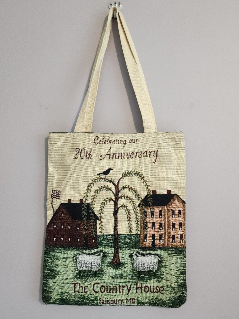 The Country House Salisbury, MD 20th Anniversary Tote - Limited Edition Collecti